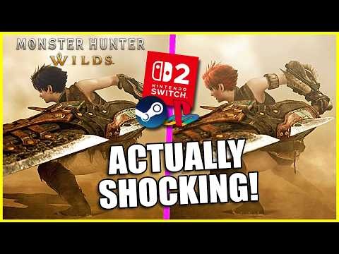 Monster Hunter Wilds on Switch 2 Is BETTER Than Expected! - Switch 2 vs PS5 VS PC
