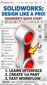 How to Make a Connecting Rod in SOLIDWORKS #shorts