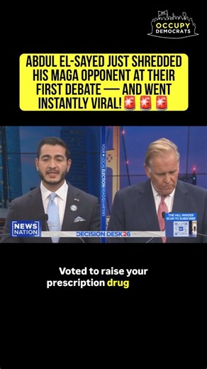 El-Sayed SHREDS his OPPONENT in FIRST DEBATE!🚨🚨🚨
