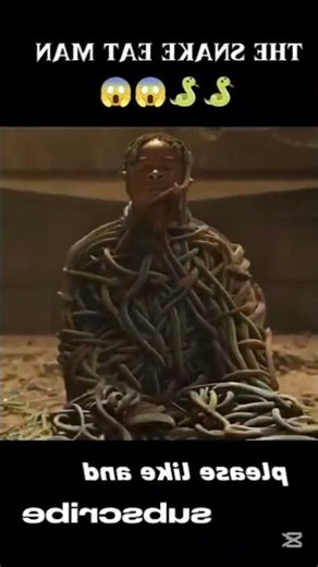 The snake eat man khatranak hollywood movie clips 😱 #snake #hollywood #movieclips #shorts