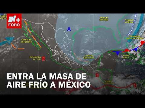 Impacto del frente frío en México: Lluvias y bajas temperaturas