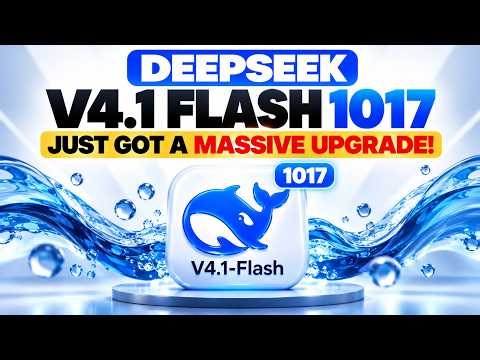 DeepSeek V4.1 Flash 1017 Just Got a MASSIVE Upgrade!