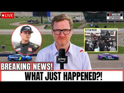 🚨NASCAR IN CHAOS! Corey Heim JUMPED by Rival Pit Crew at Martinsville!
