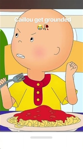Caillou get grounded 😭🥀 #shorts #fyp #funny #caillou #caillougetsgrounded