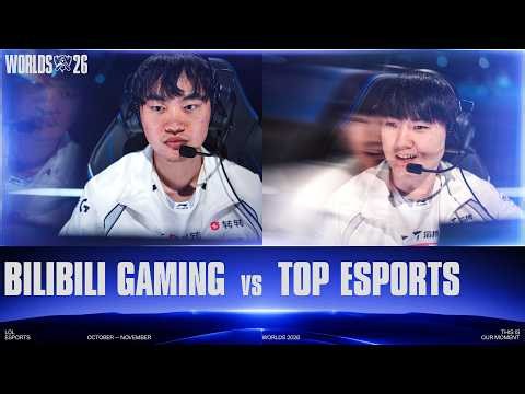 BLG vs TES | WORLDS 2026 | Swiss Stage Day 6