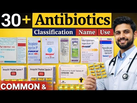30+ Antibiotics classification #pharamacology #pharmcist #doctor ‪@Pharmastan‬ ‪@solutionpharmacy‬