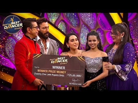 Shocking Winner Result of India's Best Dancer Season 5 / IBD Season 5 / prathmesh , Gitanjali ibds5