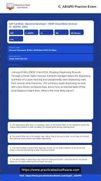 C_ABAPD Exam Prep | SAP ABAP Practice Questions & Study Guide