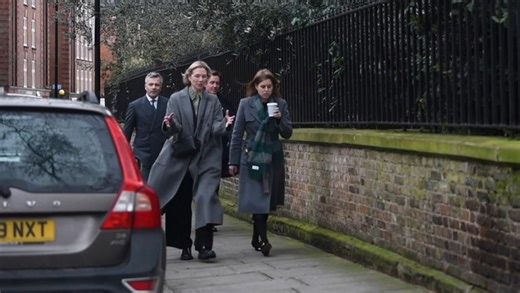 Watch: Princess Beatrice finally breaks cover after dad Andrew Mountbatten-Windsor's arrest