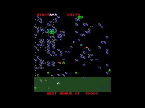 Millipede [Arcade Longplay] (1982) Atari