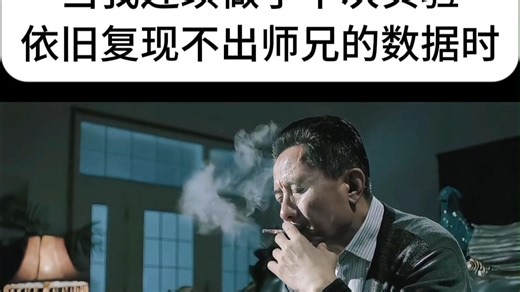 当你连续做了十次实验依旧复现不出师兄的数据时