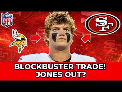 BOMBSHELL! 49ERS TRADE MAC JONES FOR J J MCCARTHY AND DRAFT PICK! EXPLAINED! 49ERS NEWS