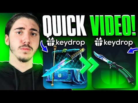 THIS ONE ESCALATED SO QUICKLY!! (Keydrop Promo Code 2025)