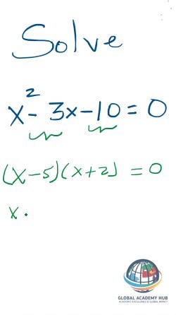 30 Seconds Quadratic Equation Solution