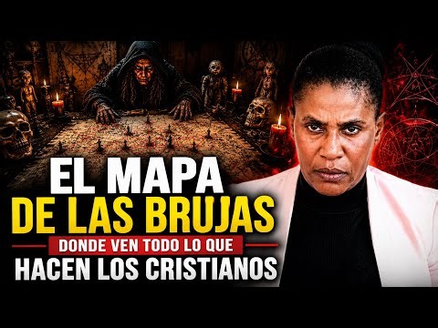 EX-SATANISTA MARITZA AIMON - EL MAPA DE LAS BRUJAS DONDE VEN TODO LO QUE HACEN LOS CRISTIANOS