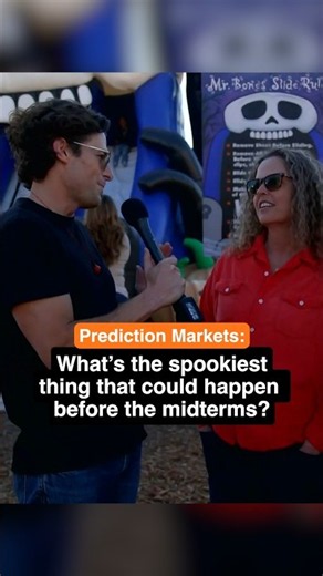 PREDICTION MARKETS: What’s the spookiest thing that could happen before the midterms?