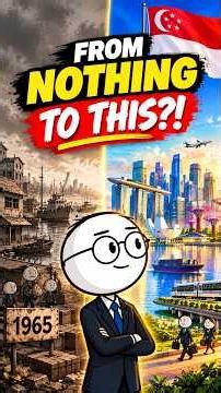 The Man Who Built Modern Singapore #shorts