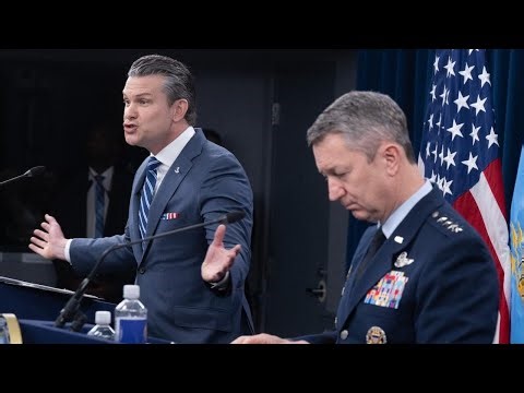 Pentagon gives update on Iran war, says 13 ships were turned around by U.S. blockade