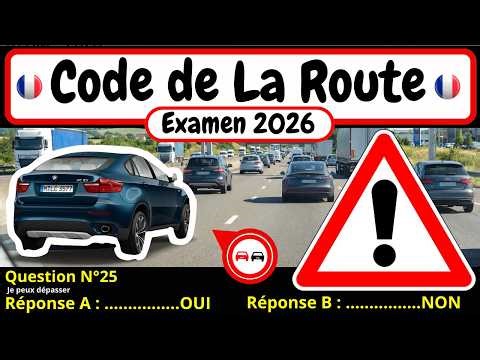 ✅ TEST GRATUIT DU CODE DE LA ROUTE 2026 🚗 #199