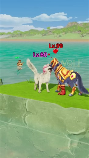 Jerry Got Humiliated… and Came Back Stronger.💪 #wolfgame #wolf #animalshorts #wolfstory