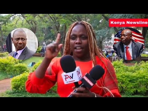 RUTO NA GACHAGUA MUMEAMBIANA MTUSIANE KWA RALLIES TO DIVERT ATTENTION?Mt.Kenya Ironlady on fire!