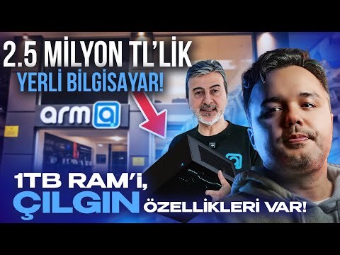 2.5 milyon TL'ye satılan yerli bilgisayar | 1TB RAM'li, 4 ekran kartlı çılgın bilgisayarlar