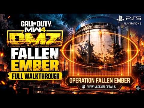 FALLEN EMBER Mission in MW4 DMZ! | Full Walkthrough