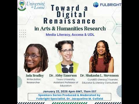 Session 5-Media Literacy, Access, and Universal Design for Learning (UDL)- Full Record