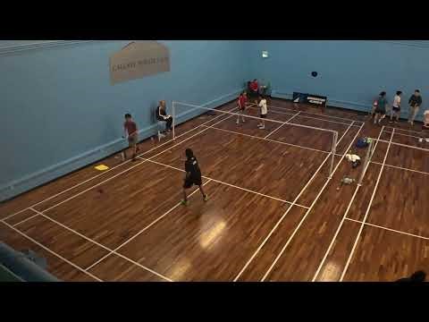 Badminton Alberta | CWC Tournament | U15 Doubles | Uziel & Lucas vs Noki & Alexander | Set 2