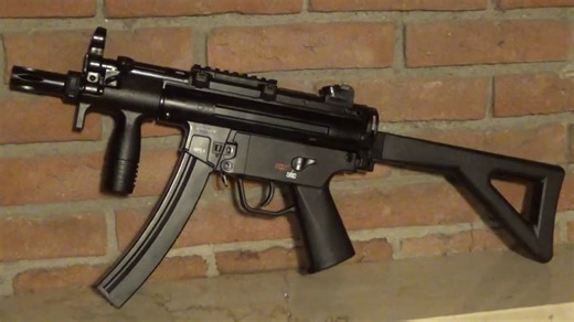 Heckler Koch MP5 K-PDW CO2 Kal. 4,5mm Stahl BB - Review und Schusstest