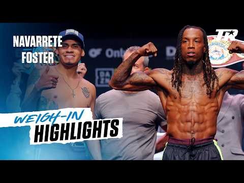 Navarrete & Foster Make Weight, Promise Fireworks Tomorrow Night | HIGHLIGHTS