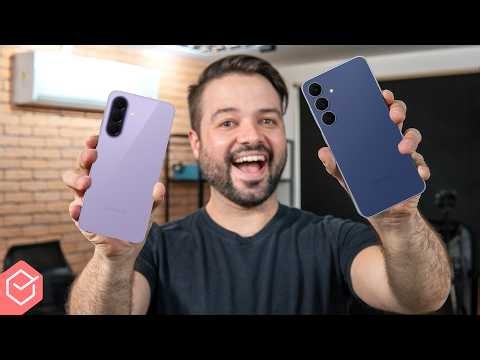 GALAXY A57 vs. GALAXY S25 FE // esse CONTINUA como o DUELO MAIS IMPORTANTE até R$2500! COMPARATIVO!