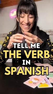 What's the Spanish verb? Let's put your Spanish vocabulary to the test!