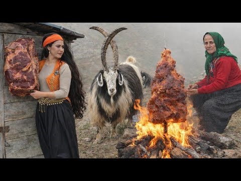 Traditional Village Life | Farming Work, Fresh Potatoes & Homemade Turkish Kebab