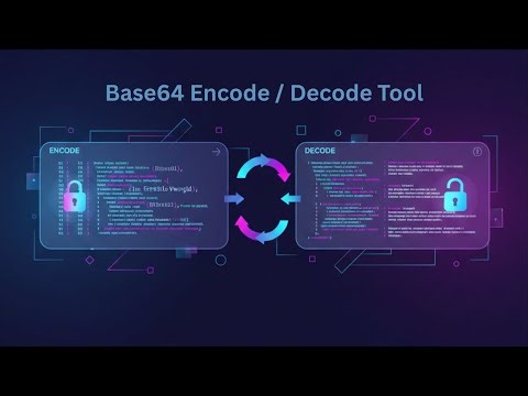 Base64 Encode Decode Online Tool | Encode & Decode Text Easily | Tulsi Digital Hub