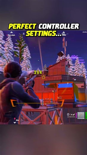 🎮*PERFECT* Controller Settings in Chapter 7 Season 2 #fortnite #prosettings #tutorial