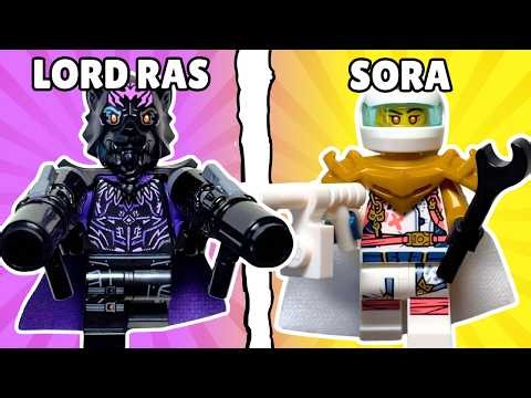 I Transformed Ninjago Dragons Rising into LEGO Space Minifigures!