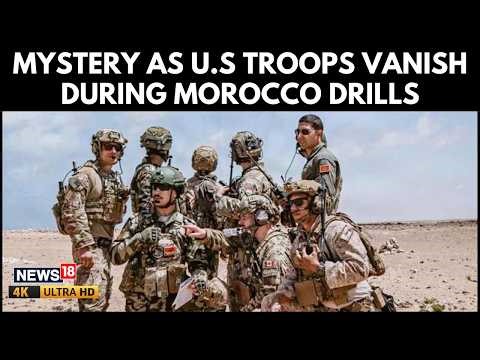 U.S Troops Missing In Morocco During Drills; Massive Search Operation Launched | N18G | 4K