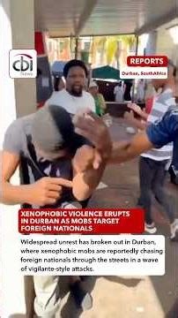 XENOPHOBIC MOBS TAKE OVER DURBAN STREETS — FOREIGN NATIONALS CHASED IN VIOLENT WAVE OF ATTACKS