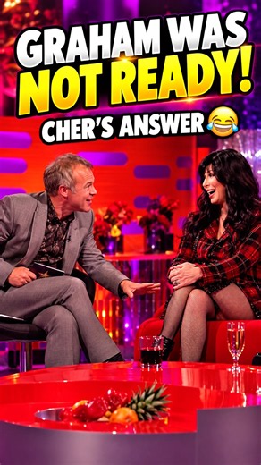 Cher’s Spontaneous Answer Catches Graham Norton Off Guard 😂