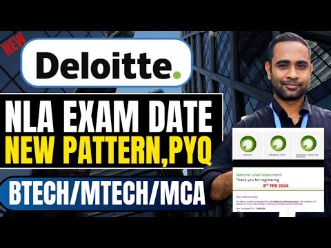 Deloitte NLA Exam Date | Deloitte NLA Mass Hiring | Exact Resume | Deloitte PYQ