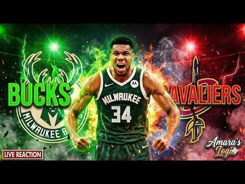 🚨 LIVE: Bucks vs Cavaliers at Fiserv Forum — Can Milwaukee Shock the East? 🦌🔥