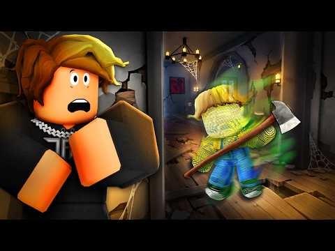 We Spent 24 Hours OVERNIGHT in a HAUNTED HOUSE! (Brookhaven RP)