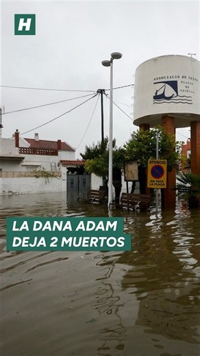 La DANA deja 2 muertos y la Comunidad Valenciana prepara una orden de confinamiento