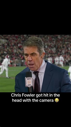 Chris Fowler's Hilarious Camera Incident at CFB