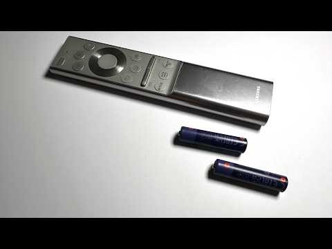 Samsung Smart TV Remote battery replacement