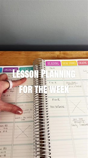 Lesson planning for homeschool moms ✏️ 🗓️ #teacherplanner #homeschoolplanner #homeschoolingmom #homeschooltips #homeschool