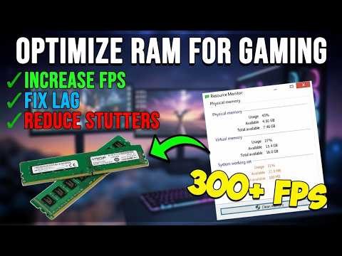 Fix RAM Stutter & Lag – Optimize RAM for Gaming Performance