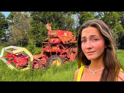 Will It Start? | First Wheat Harvest EVER
