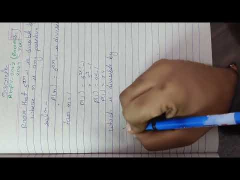 Mathematical induction. Discrete mathematics. ds/daa /previous question (2023 -2024)rgpv.